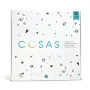 Двоспальна постіль з простирадлом на гумці GEMSTONES CS1 Cosas сірий 180х220 см