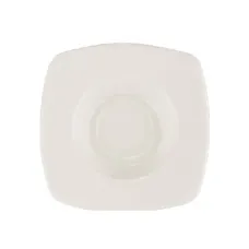 Блюдце для подачі турецького Чаю Квадратне 11 см White Karem Bonna