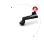 Компьютерное кресло Huzaro Force 4.7 Grey ткань