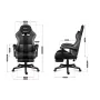 Компьютерное кресло Huzaro Force 4.7 Grey ткань