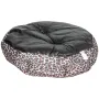 Лежак для котов собак круглый No Brand SY-2022-1208-97 Leopard M Коричневый (11065-62470)