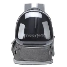 Рюкзак-переноска для кошек с прозрачным окном Taotaopets 251103 Panoramic 410х340 мм Серый (11047-62191)