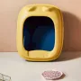 Туалет для кошек Taotaopets 268802 Yellow 40*30*20 cm лоток для котов с лопаткой