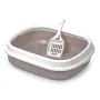 Туалет лоток для кошек с лопаткой Taotaopets 225501 46*38*13 см Coffee (11051-62349)