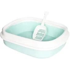 Туалет лоток для кошек с лопаткой Taotaopets 225501 46*38*13 см Голубой (11051-62348) Туалет лоток для кошек с лопаткой Taotaopets 225501 46*38*13 см Голубой (11051-62348)