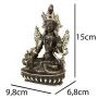Статуя Біла Тара Бронза Оксидування Часткове сріблення Kailash 15 см (26777)