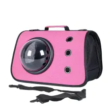 Сумка для переноски домашних питомцев RIAS CosmoPet CP-31 с иллюминатором 40x26x25 см Pink (3_03286) Сумка для переноски домашних питомцев RIAS CosmoPet CP-31 с иллюминатором 40x26x25 см Pink (3_03286)