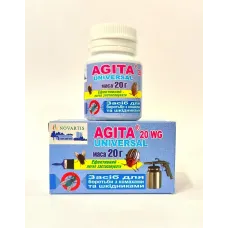 Инсектицид от насекомых Novartis Animal Health Агита 20 г