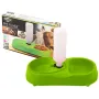 Кормушка для котов и собак Fine Pet Feeder с поилкой Green (3_03635)