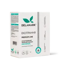 Пральний порошок DeLaMark Universal з ефектом кондиціонера 1 кг