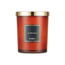 Соевая аромасвечка Perfume Natural Soy Candle White Musk Kundal 500 г