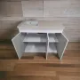 Пластиковая кухонная тумба с мойкой 120 см