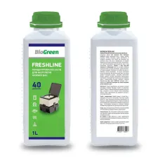 Концентрированное средство для биотуалетов нижний бак Biogreen FreshLine 1 л Концентрированное средство для биотуалетов нижний бак Biogreen FreshLine 1 л