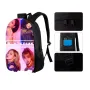 Рюкзак Gravit Блек Пинк BlackPink 42*28*14 см v3 (20419)