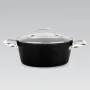 Кастрюля Maestro Greblon MR-4420 2,2 л Черный