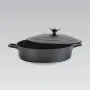 Сотейник с крышкой Maestro Shallow MR-4528-S 28 см Черный