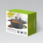 Кастрюля с крышкой Maestro Cast MR-4524 4,2 л Черный