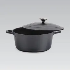 Кастрюля с крышкой Maestro Cast MR-4528 6,3 л Черный Кастрюля с крышкой Maestro Cast MR-4528 6,3 л Черный