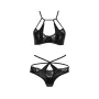 Комплект Passion Exclusive белья NAVEL SET black S/M (PS24902)