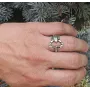 Кольцо скорпион Maxi Silver 9257 SE 16