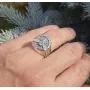 Кольцо военной разведки Украины Maxi Silver 9216 SE 18