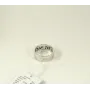 Кольцо царя Соломона на иврите 2 надписи Maxi Silver 9208 SE 18