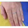 Кольцо Спаси и сохрани тоненькое Maxi Silver 9185 SE 18.5