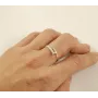Женское кольцо гвоздь Maxi Silver 9114 SE 17.5