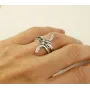 Кольцо змеи Maxi Silver 9107 SE 17.5