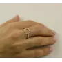 Кольцо минимализм из Maxi Silver 9059 SE 16