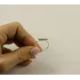 Кольцо минимализм Maxi Silver 9057 SE 16.5