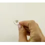 Кольцо минимализм с кругом Maxi Silver 9055 SE 17