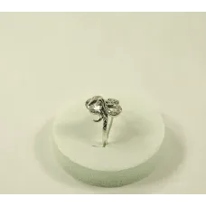 Кольцо змея с камнем Maxi Silver 8924 SE 17.5