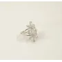 Кольцо три цветка Maxi Silver 8590 SE 16