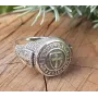 Кольцо тамплиеров Maxi Silver 8578 SE 18