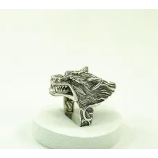 Кольцо волк Maxi Silver 8571 SE 15.5 Кольцо волк Maxi Silver 8571 SE 15.5