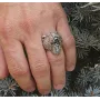 Печатка медведь Велеса Maxi Silver 8566 SE 16