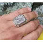 Кольцо Николай Чудотворец Maxi Silver 8457 SE 16