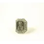 Кольцо Николай Чудотворец Maxi Silver 8457 SE 17