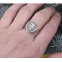 Печатка Георгий Победоносец Maxi Silver 8453 SE 18