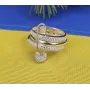 Кольцо с булавкой Maxi Silver 8385 SE 18
