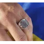 Печатка с гербом Украины Maxi Silver 8256 SE 16