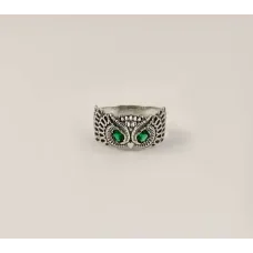 Кольцо сова Maxi Silver 8130 SE 18