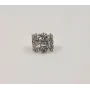 Кольцо с цветочками Maxi Silver 8129 SE 19.5