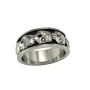 Кольцо с черепами Maxi Silver 8007 SE 17