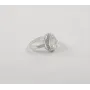 Кольцо с камнем капля Maxi Silver 7981 SE 16