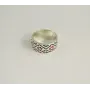 Кольцо Украинская вышиванка Maxi Silver 6375 SE 15.5