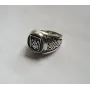 Кольцо с Украинским гербом Maxi Silver 5922 SE 16