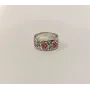 Кольцо с вышиванкой Maxi Silver 5654 SE 18.5