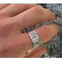 Кольцо вышиванка с чернением Maxi Silver 5576 SE 18